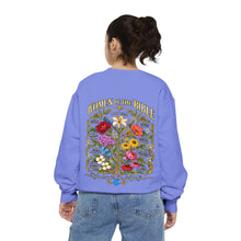 Load image into Gallery viewer, Women of the Bible Sweatshirt — Floral Illustrated Faith Crewneck