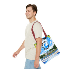 Load image into Gallery viewer, Capital Church Scenic Tote Bag — 'Real Faith. Real People. Real Impact.'