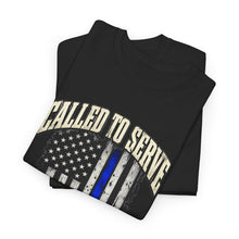 Load image into Gallery viewer, Called to Serve Thin Blue Line T-Shirt
