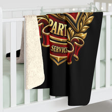 Load image into Gallery viewer, Fire Department Sherpa Fleece Blanket – Firefighter Courage Service Sacrifice Gift