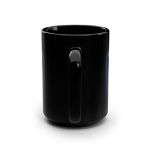 Load image into Gallery viewer, Hamilton NJ Police Badge Black Mug — 15oz Commuter Coffee Cup