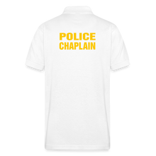 Load image into Gallery viewer, CHAPLAIN Gildan Men’s 50/50 Jersey Polo - white