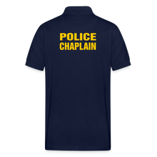 Load image into Gallery viewer, CHAPLAIN Gildan Men’s 50/50 Jersey Polo - navy