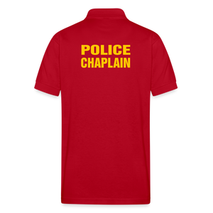 CHAPLAIN Gildan Men’s 50/50 Jersey Polo - red