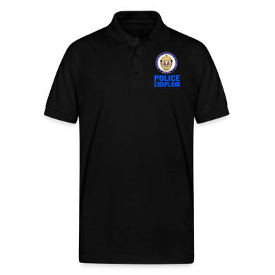 POLICE CHAPLAIN 50/50 Jersey Polo - black