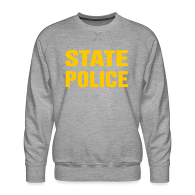 STATE POLICE Premium Sweatshirt - heather grey