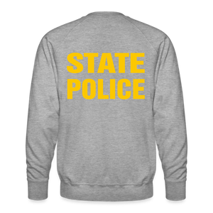 STATE POLICE Premium Sweatshirt - heather grey