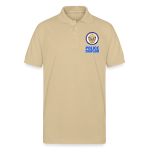 POLICE CHAPLAIN 50/50 Jersey Polo - Sand