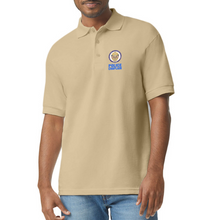 Load image into Gallery viewer, POLICE CHAPLAIN 50/50 Jersey Polo - Sand