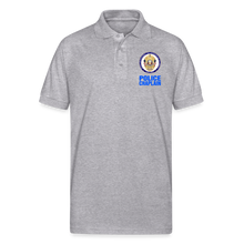 Load image into Gallery viewer, POLICE CHAPLAIN 50/50 Jersey Polo - heather gray