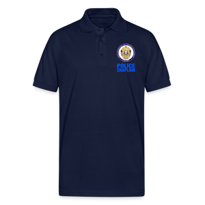 POLICE CHAPLAIN 50/50 Jersey Polo - navy