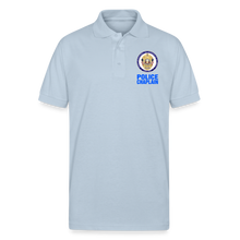 Load image into Gallery viewer, POLICE CHAPLAIN 50/50 Jersey Polo - light blue