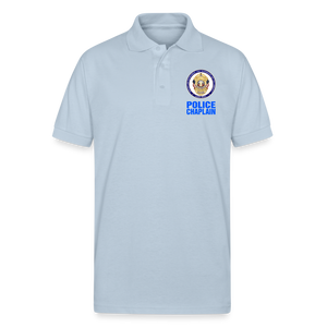 POLICE CHAPLAIN 50/50 Jersey Polo - light blue