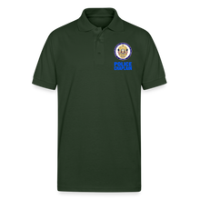 Load image into Gallery viewer, POLICE CHAPLAIN 50/50 Jersey Polo - forest green