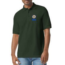 Load image into Gallery viewer, POLICE CHAPLAIN 50/50 Jersey Polo - forest green