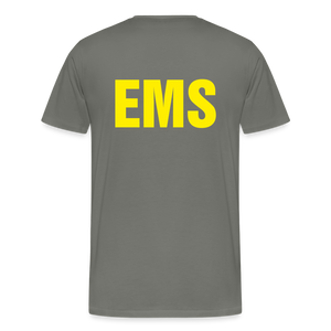 EMS Men's Premium T-Shirt - asphalt gray