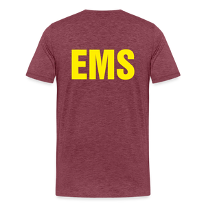 EMS Men's Premium T-Shirt - heather burgundy