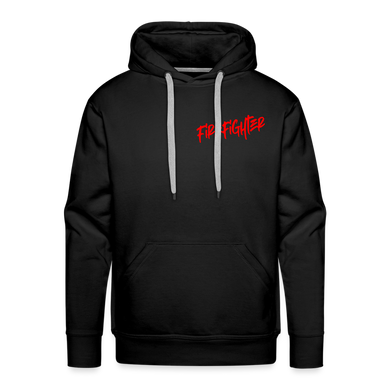 FIRE FIGHTER Men’s Premium Hoodie - black