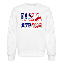 Load image into Gallery viewer, USA STRONG Sweatshirt - white