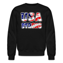 Load image into Gallery viewer, USA STRONG Sweatshirt - black