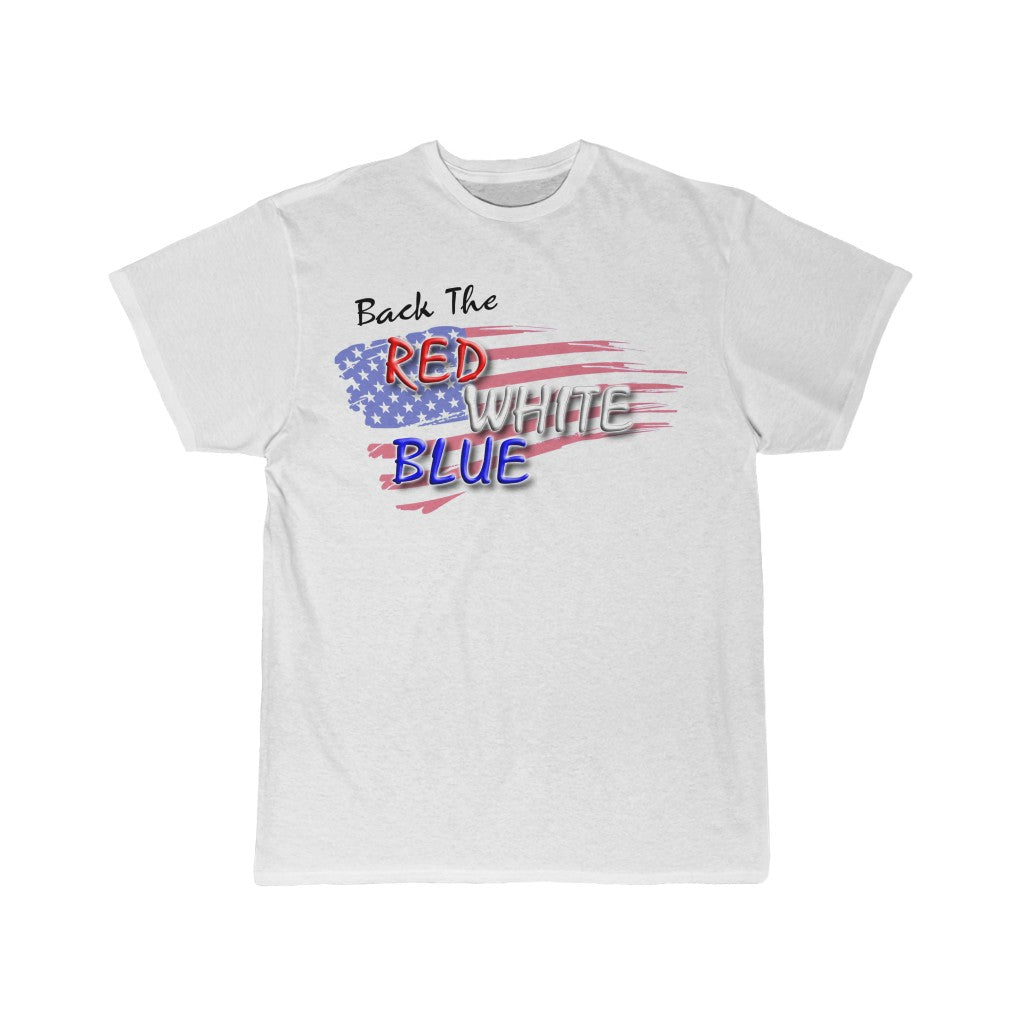 BACK THE RED, WHITE, BLUE Tee