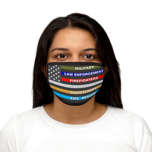 FIRST RESPONDERS Mixed-Fabric Face Mask