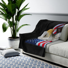 Load image into Gallery viewer, AMERICAN EAGLE Velveteen Plush Blanket