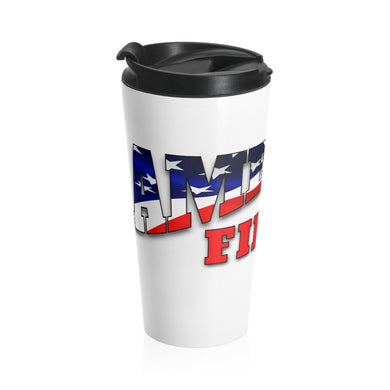 AMERICA FIRST Stainless Steel Travel Mug