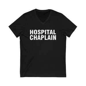 HOSPITAL CHAPLAIN  Short Sleeve V-Neck Tee