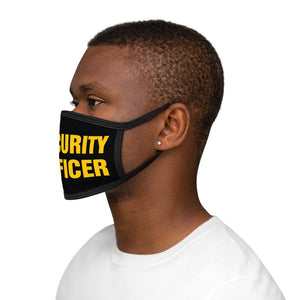 SECURITY OFFICER Mixed-Fabric Face Mask