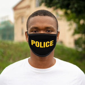 POLICE Mixed-Fabric Face Mask