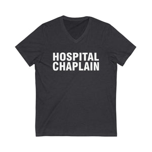 HOSPITAL CHAPLAIN  Short Sleeve V-Neck Tee