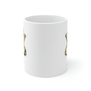BORTMAS White Ceramic Mug