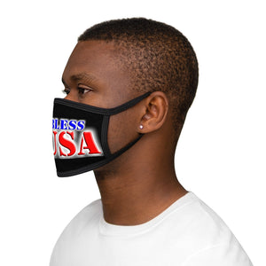 GOD BLESS THE USA Mixed-Fabric Face Mask