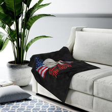 Load image into Gallery viewer, AMERICAN EAGLE Velveteen Plush Blanket