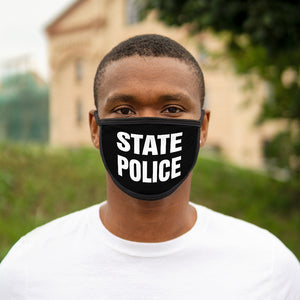 STATE POLICE Mixed-Fabric Face Mask