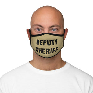 DEPUTY SHERIFF Fitted Polyester Face Mask