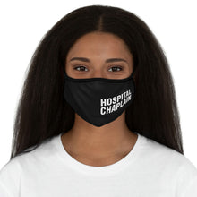 Load image into Gallery viewer, HOSPITAL CHAPLAIN Fitted Polyester Face Mask