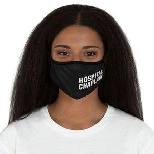 HOSPITAL CHAPLAIN Fitted Polyester Face Mask