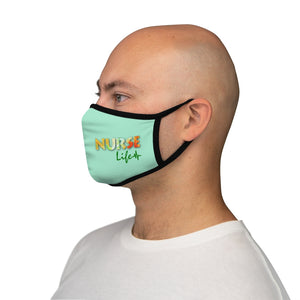 NURSE LIFE Fitted Polyester Face Mask
