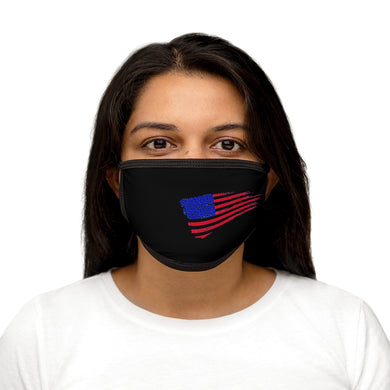 AMERICAN FLAG Mixed-Fabric Face Mask