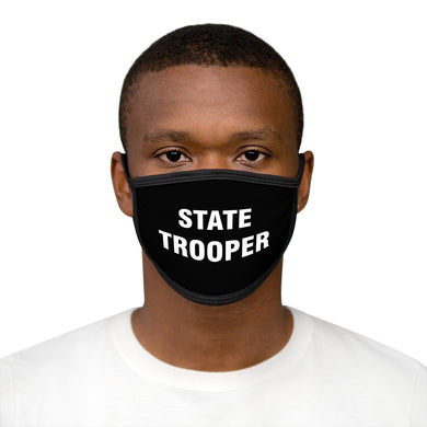 STATE TROOPER Mixed-Fabric Face Mask