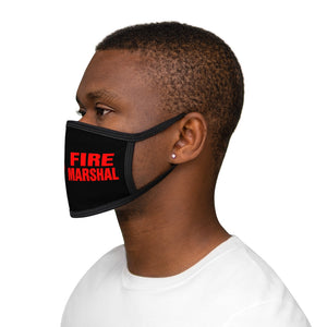 FIRE MARSHAL Mixed-Fabric Face Mask