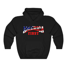 Load image into Gallery viewer, AMERICA FIRST Heavy Blend™ Hooded Sweatshirt