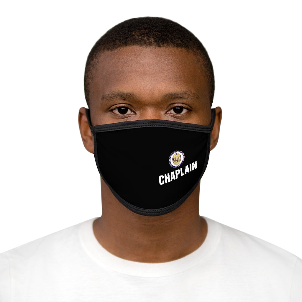 POLICE CHAPLAIN PROGRAM Mixed-Fabric Face Mask