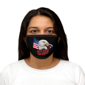 GOD BLESS USA Mixed-Fabric Face Mask