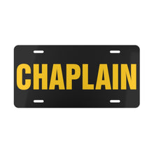 Load image into Gallery viewer, CHAPLAIN Vanity Plate