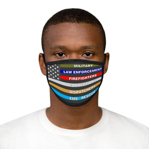 FIRST RESPONDERS Mixed-Fabric Face Mask