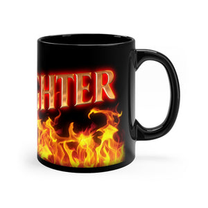 FIREFIGHTER FLAMES mug 11oz