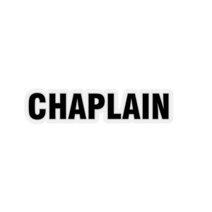 CHAPLAIN Stickers